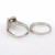 2.00 TW Certified Halo Diamond Engagement Wedding Ring Set 14K White Gold 6.5