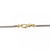 Reversible Heart Pendant Snake Chain Necklace Ruby Diamond 14K 2-Tone Gold 16"