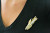 Estate Diamond Corn Stalk Ladies Brooch 18K Two-Tone Gold 1.25 CTW Diamonds