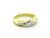 Estate Round Diamond Engagement Ring 18K Two-Tone Gold 0.23 CTW Ladies Size 7