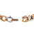 Estate Cuban Wide Link Diamond Bracelet 18K Two-Tone Gold 0.50 CTW Diamonds 7.5"