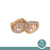 Estate Diamond Cluster Filigree Ring 0.50 CTW Round Diamonds Ladies Size 7.25