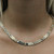 Vintage Hugs Kisses XO Chain Link Necklace 14K Two-Tone 24.8 GR 17.25"