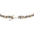 Diamond Tennis Bracelet "X" Link 10K Two-Tone Gold 1.50 CTW Ladies 7.5"