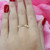 14K Yellow Gold 10-Stone Diamond Half Eternity Band Ring 0.20 CTW Size 7.5