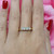 Diamond 3-Stone Engagement Ring Band 14K Yellow Gold 0.25 CTW Ladies Size 8.25