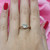 Oval Cut Natural Diamond Bridal Engagement Ring 14KYellow Gold 1.26 CTW SZ 9.25