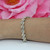 Estate Diamond S Link Bracelet 14K Two-Tone Gold 3.00 CTW Diamonds 7"