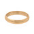 18K Yellow Gold Wedding Anniversary Band Ring 3.85 mm Wide Size 9.75 Unisex