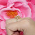 Vintage Opal Gem Floral Statement Filigree Ring 14K Y/Gold 0.25 TW Gems SZ 6.25