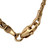 18K Yellow Gold Ball Bead Chain Necklace Diamond Cut Disco Ball Accents 17"
