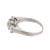 3-Stone Diamond Engagement Ring Platinum 14K White Gold 1.60 CTW SZ 5.25 Estate