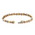 Diamond X Link Tennis Bracelet 14K Two-Tone Gold 1.00 CTW 6.75 Estate