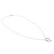 Diamond Open Heart Pendant Cable Chain Necklace 10K White Gold 0.33 CTW 20.75"