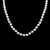 Estate Freshwater Pearl Necklace 14K Yellow Gold Pearl Accent Clasp 19" Vintage