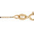 Fancy Letter D Diamond Circle Pendant Box Chain Necklace 14K Yellow Gold 0.30 TW