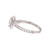 Neil Lane Bridal Pear Cut Halo Diamond Engagement Ring 14K W/Gold 1.50TW GSI SZ8