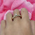 Round Diamond Solitaire Engagement Ring 14K Yellow Gold 0.38 CT Round Size 12.5