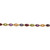 Multi-Color Marquise Tourmaline Gemstone Bracelet 14K Yellow Gold 7" Vintage