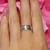 Men's 14K White Gold Wedding Anniversary Ring Band 7 MM Size 10.75 Estate