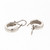 Tiffany & Co. Hematite Fascination Ball Dangle Earrings Sterling Silver 1.15"