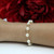 Vintage Freshwater Pearl Chain Bracelet 14K Yellow Gold Chain 7.5" Estate