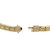 Diamond Square Station Line Bracelet 14K Yellow Gold 0.65 TW Estate 7"