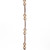 X Bar Link Bracelet 14K Two-Tone Gold 7" Vintage Estate