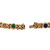 Cabochon Gem Fancy Link Bracelet 18K Yellow Gold Ruby Sapphire Emerald 7.75"