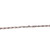 14K White Gold Fancy Link Chain Necklace 4.60 mm Wide 24" Unisex Estate