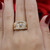 Men's Solitaire Diamond Accent Signet Ring 14K Yellow Gold 0.53TW SZ 9.25 Estate