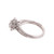 Pnina Tornai Oval Halo Diamond Engagement Ring 14K White Gold 1.19 TW SZ 6.5 GSI