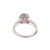 Pnina Tornai Oval Halo Diamond Engagement Ring 14K White Gold 1.19 TW SZ 6.5 GSI