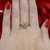 Diamond Marquise Shaped Cocktail Ring 14K Yellow Gold 1.20 CTW Size 6 Estate