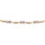 Hugs & Kisses XO Bar Link Necklace 14K Gold 17"