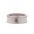 Van Cleef & Arpels Perlee Ring 18K White Gold Size 57 US 8.25