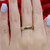 18K Yellow Gold Platinum Overlay Band Ring Wedding Anniversary Size 9.5