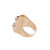 0.20 TW Diamond Wide Band Ring 10K Gold Size 5.75