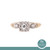 Vintage Diamond Solitaire Engagement Ring 14K Gold 0.27 TW SZ 6.75