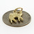 Camel 14K Yellow Gold Charm Pendant 0.75" Vintage Estate