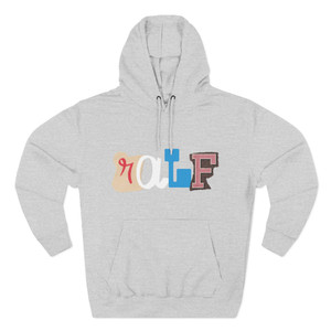 COLLAGE RALF - Three-Panel Fleece Hoodie