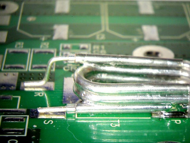 With custom bent leads.  Contact us with your specifications