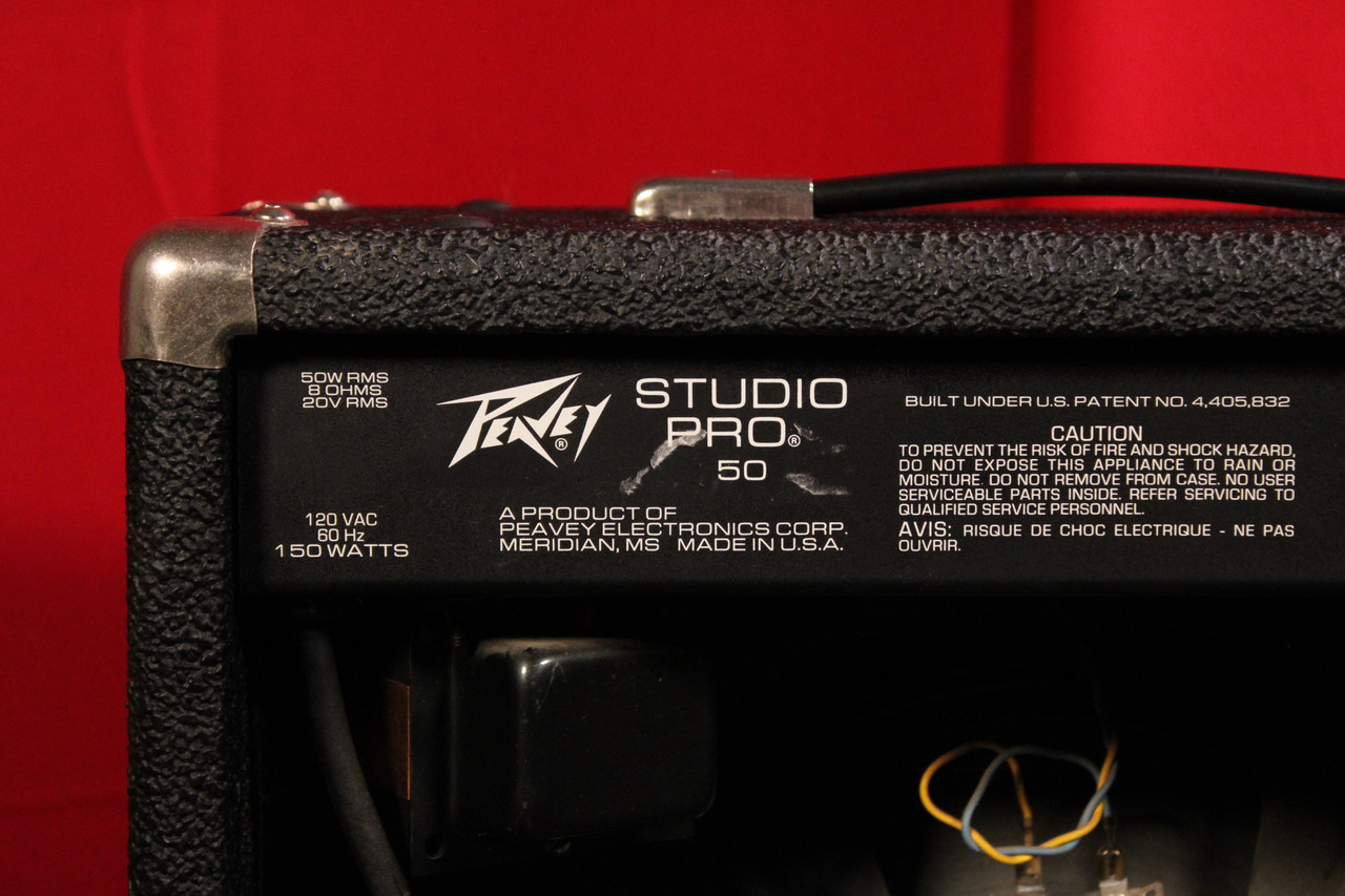 peavey studio pro 50 amp