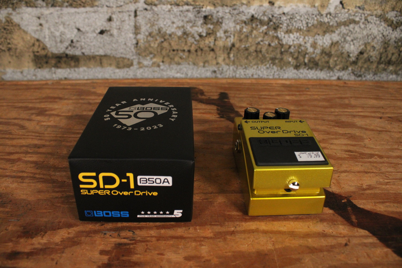 Boss SD-1B50A 50th Anniversary Super Overdrive w/ Box (Used)