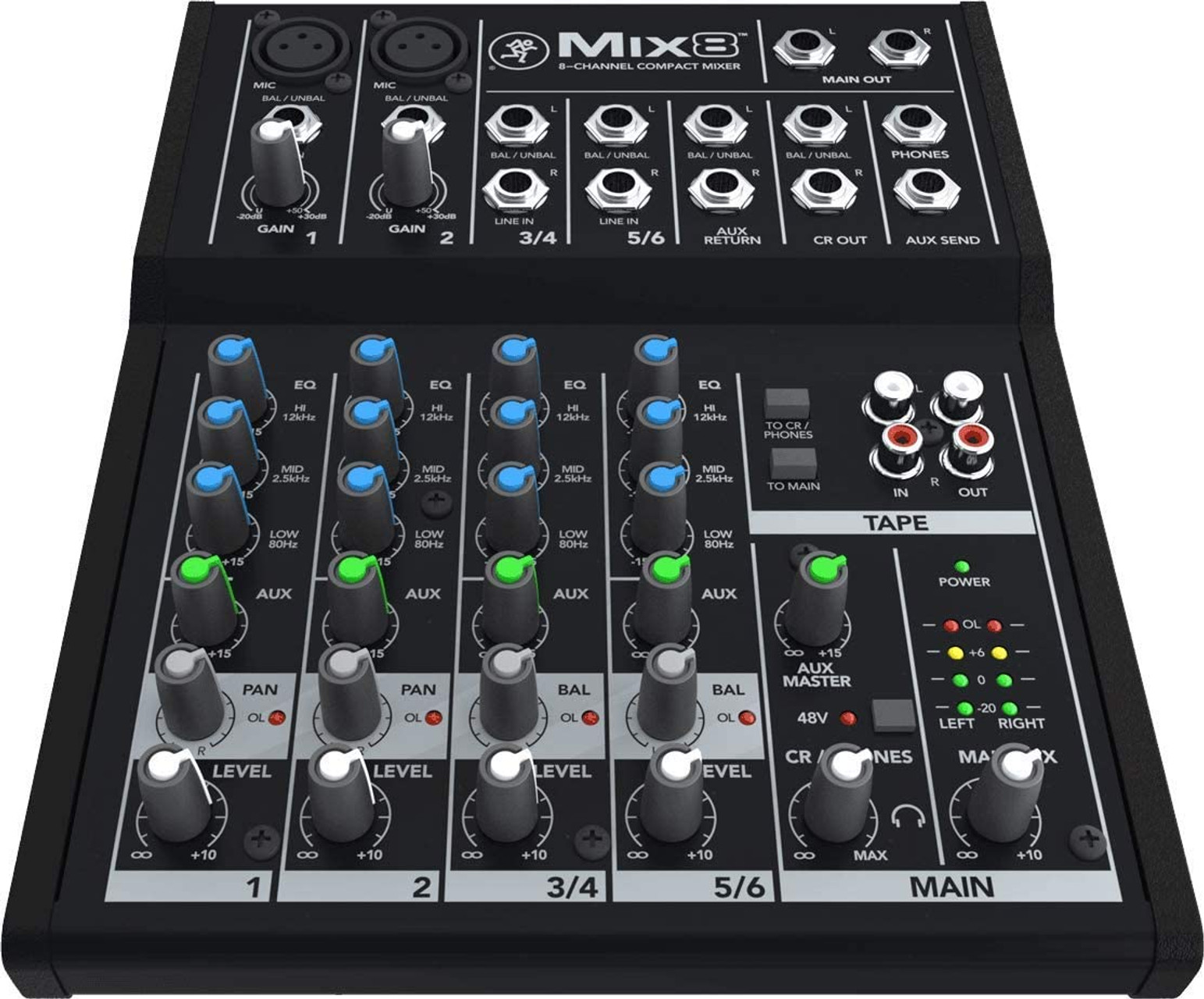 Mackie Mix 8 Compact Mixer Mackie Mix 8 Compact Mixer
