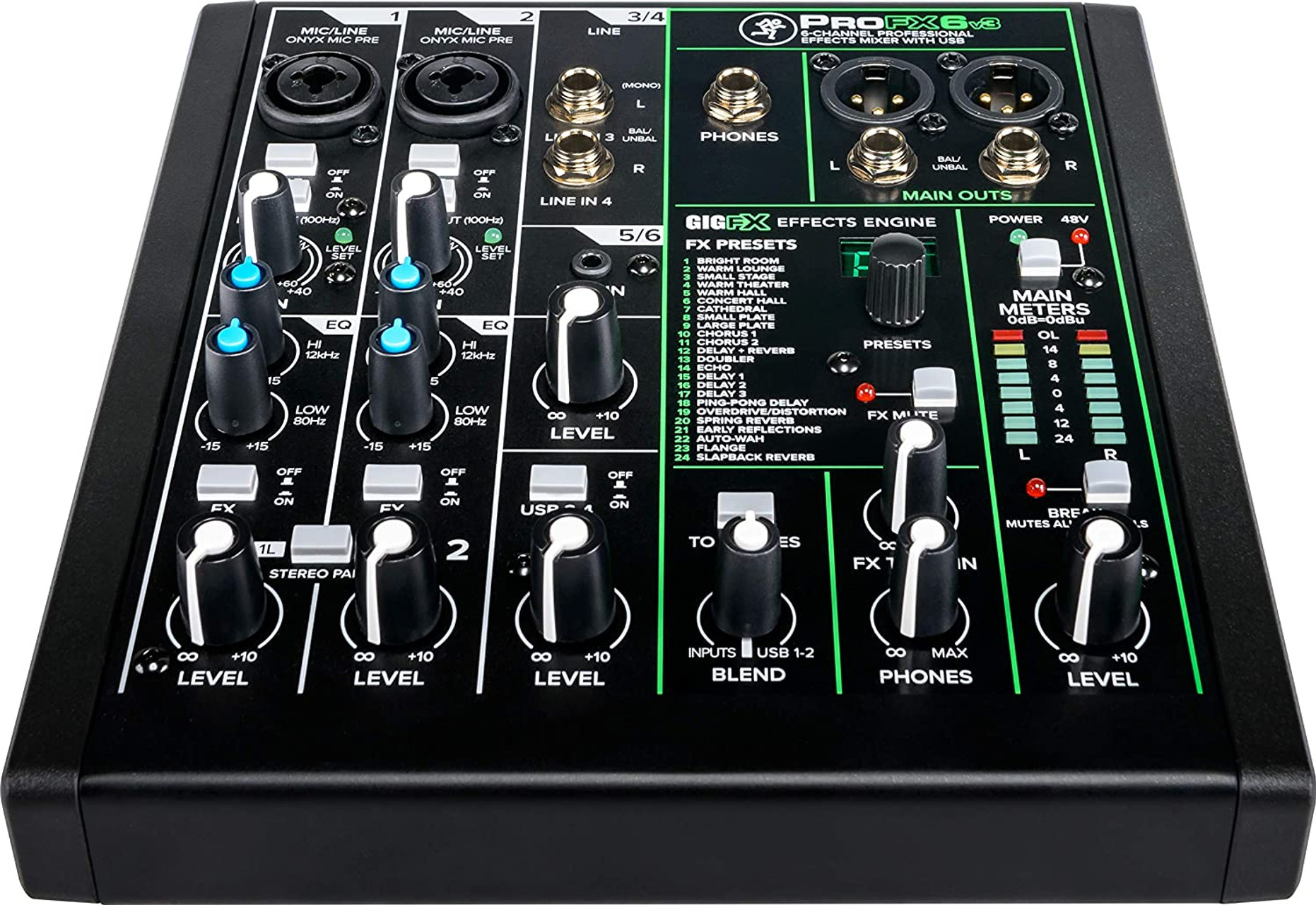 Mackie ProFX6v3 Professional Mixer Mackie ProFX6v3 Professional Mixer