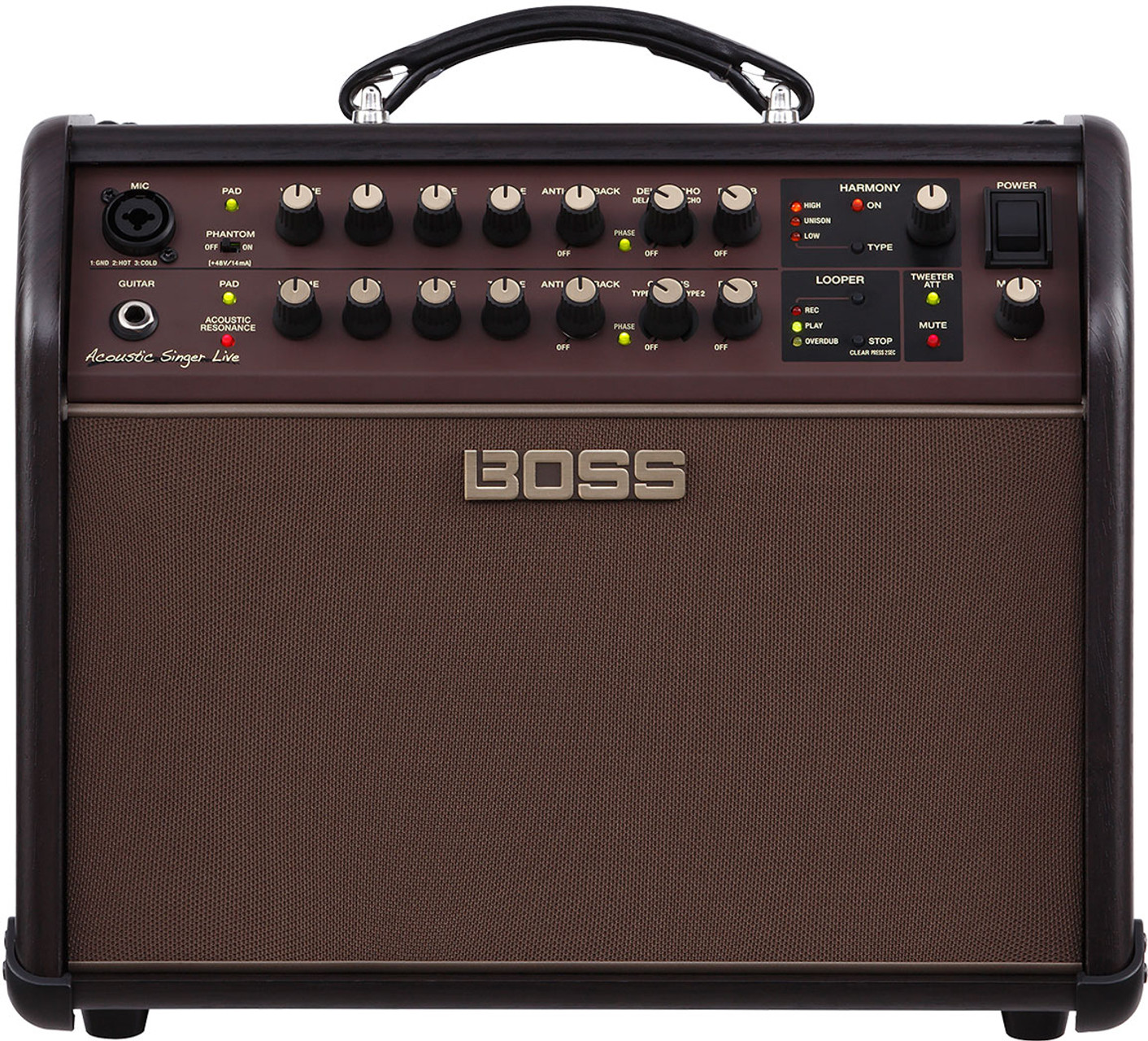 Boss Acoustic Singer Live LT 60 Watt w/ FX Combo