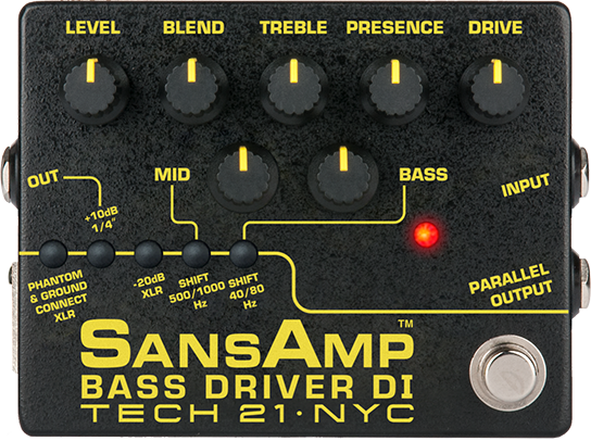 Tech 21 Sans Amp Bass Driver DI