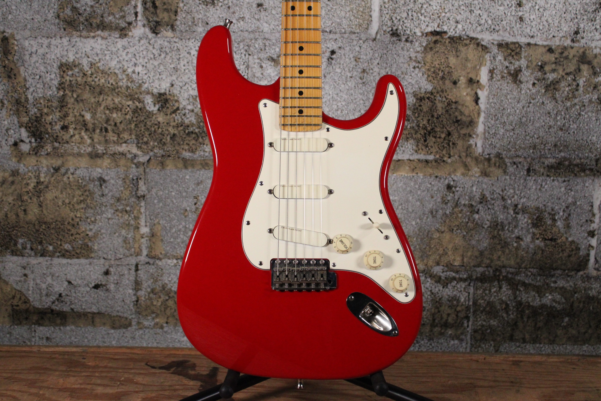 1988 Fender Artist Series Eric Clapton Signature Torino Red Stratocaster w/ Hard Case