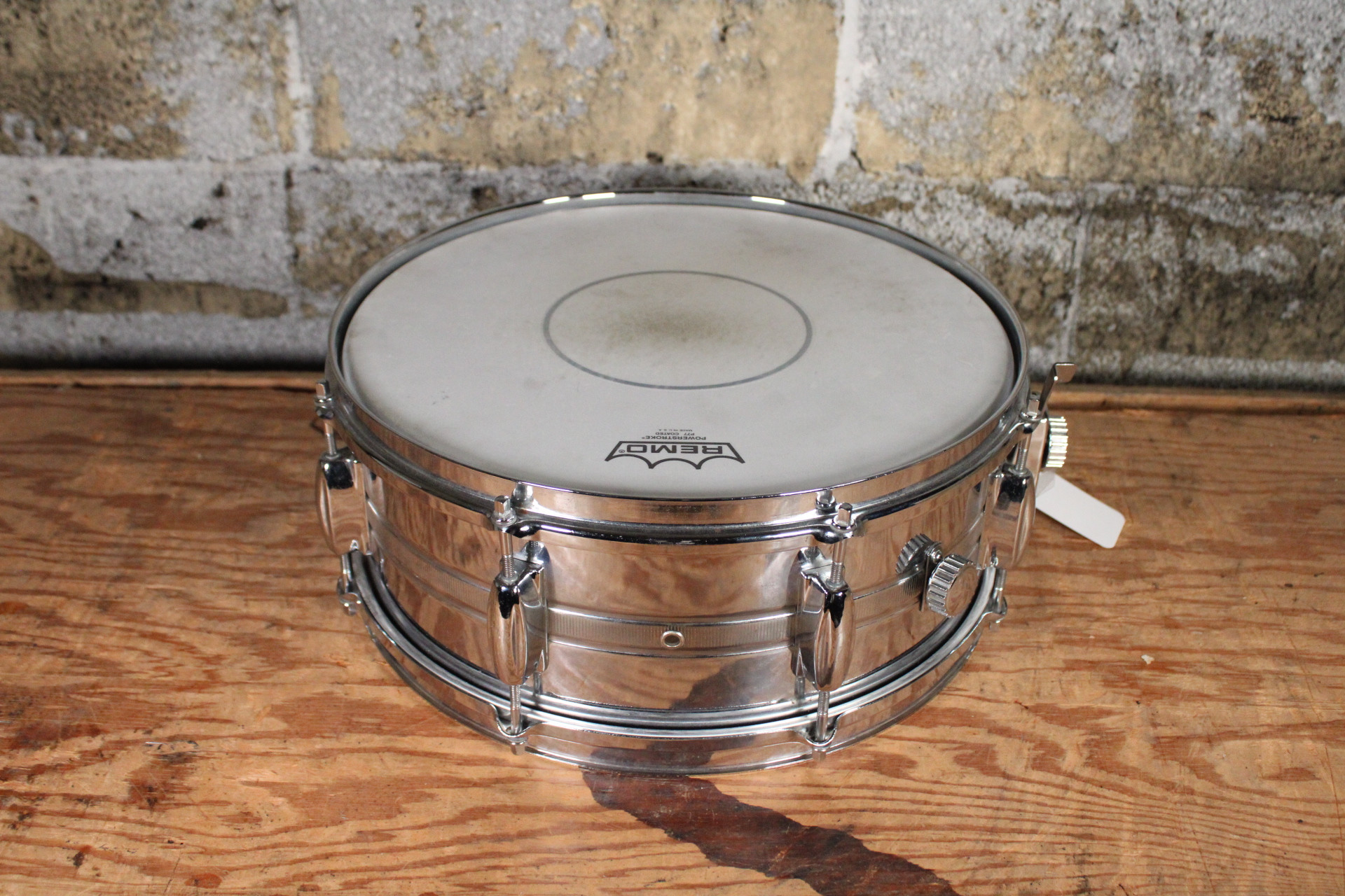 Vintage Japanese 14X5 Chrome Snare Drum (Used)
